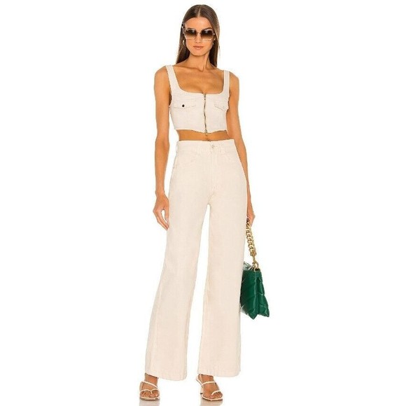 WeWoreWhat Women's Utility 5 Pocket Straight Leg Jeans Size 24 ($128) - Picture 3 of 13